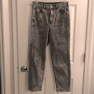 Express super high waisted mom jeans